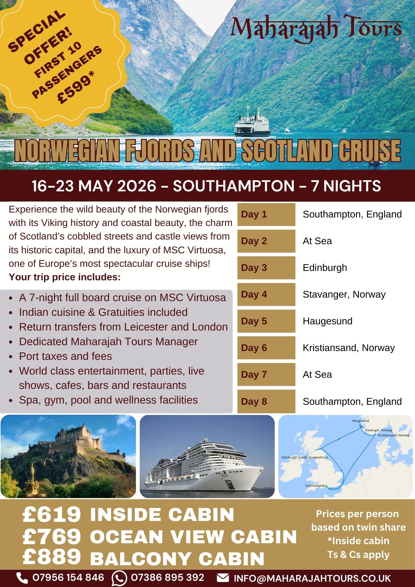 Norwegian Fjords and Scotland Cruise - Image 7