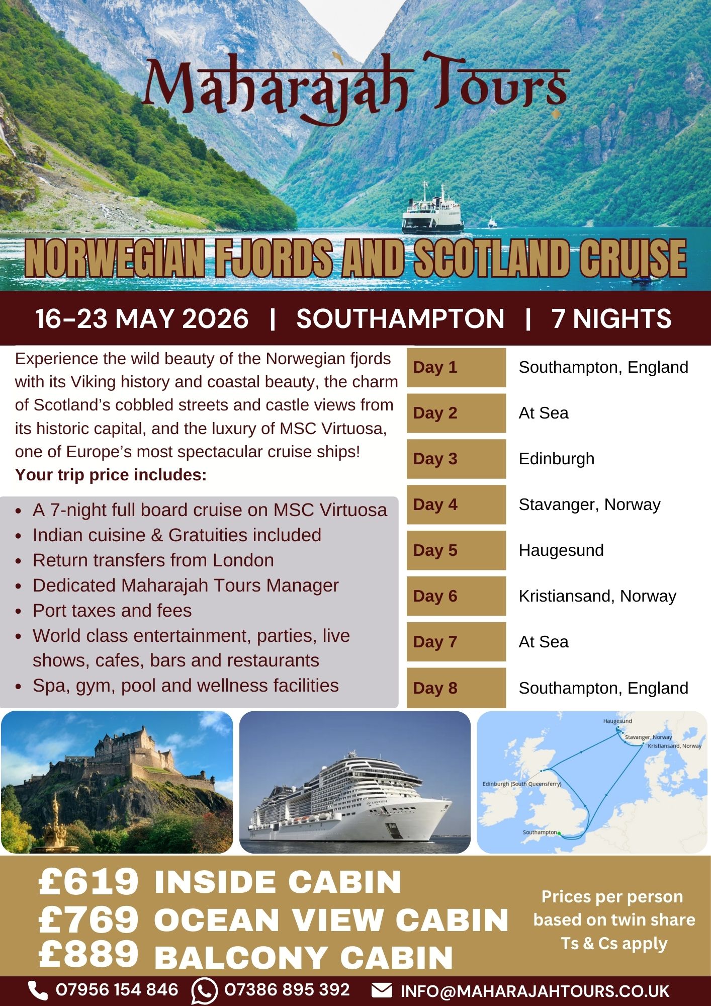 Norwegian Fjords and Scotland Cruise - Image 7