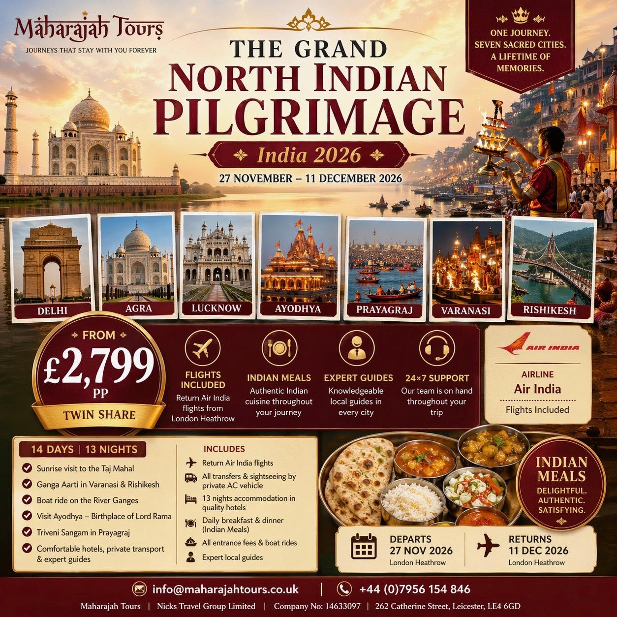 Grand North Indian Pilgrimage - Image 2