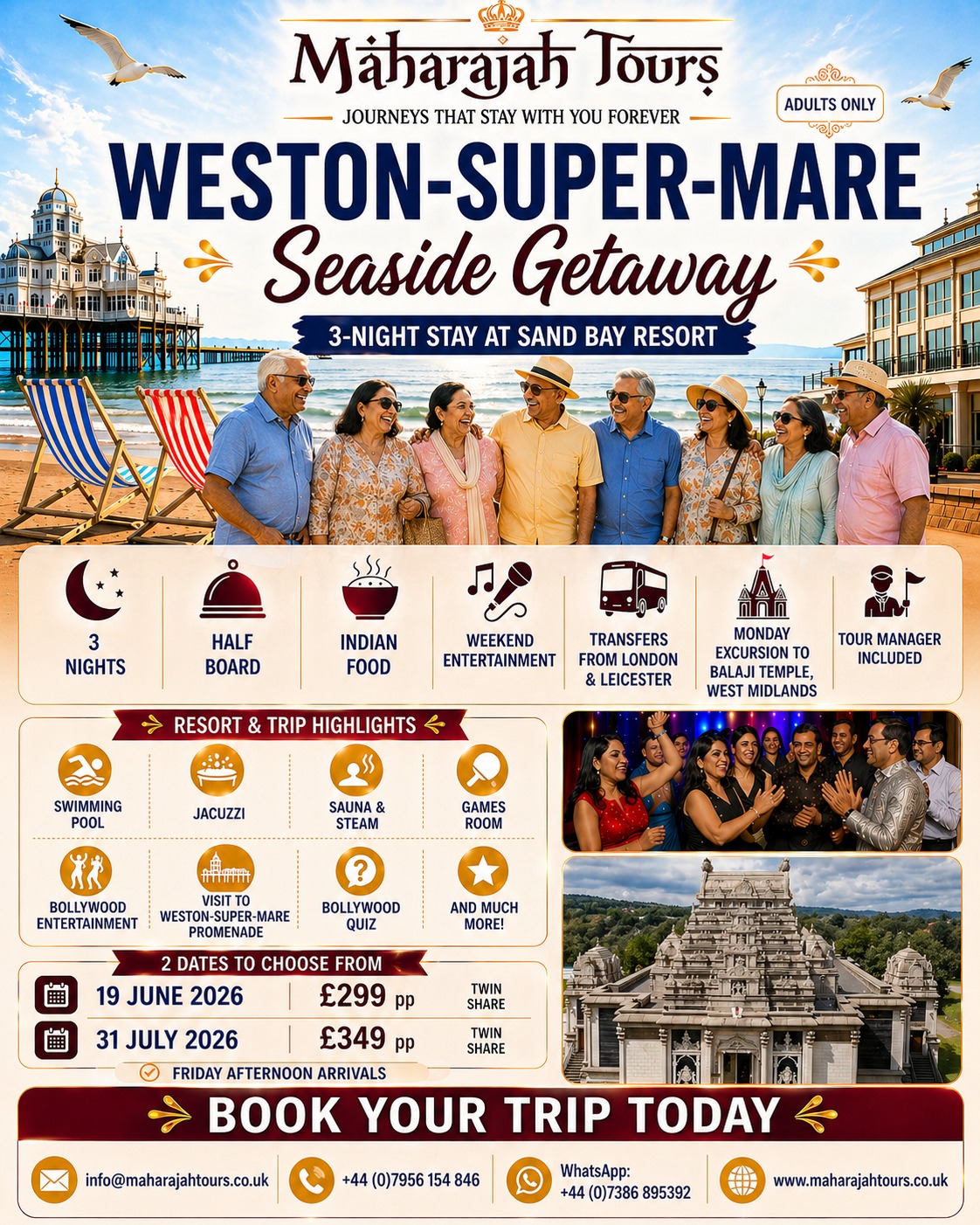 Weston-super-Mare Seaside Getaway (July) - Image 4