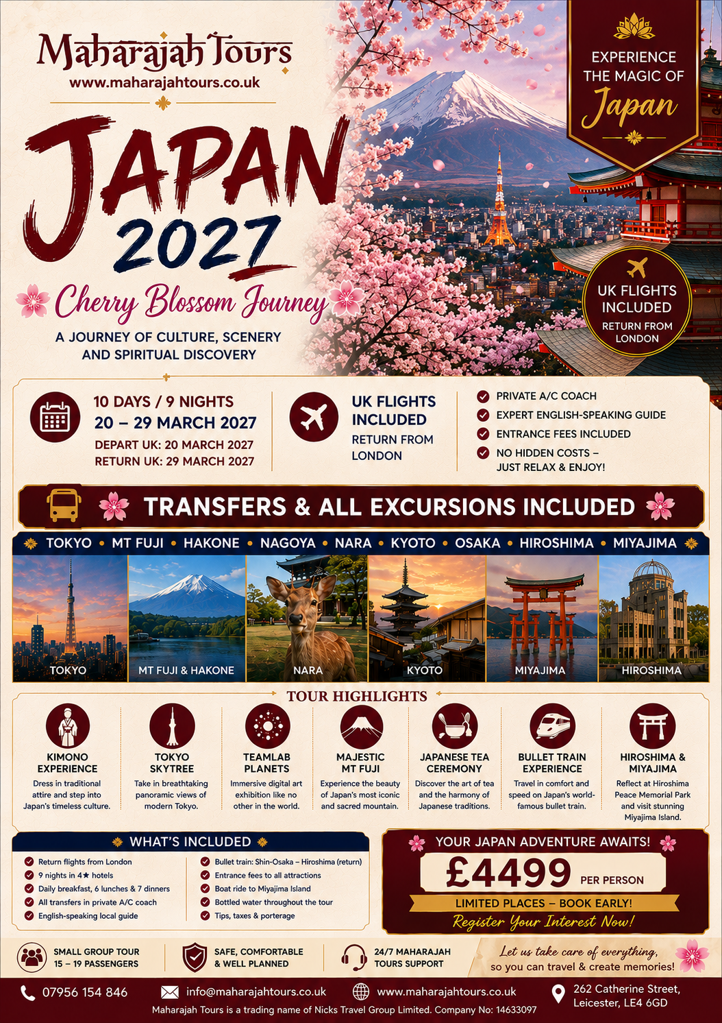 Cherry Blossom Journey
