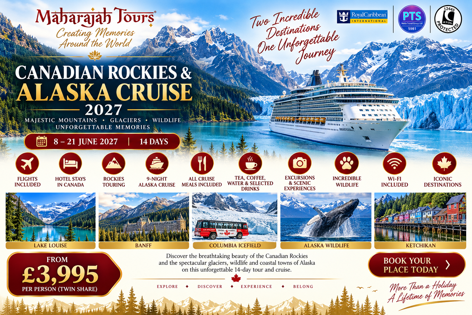 Canadian Rockies & Alaska