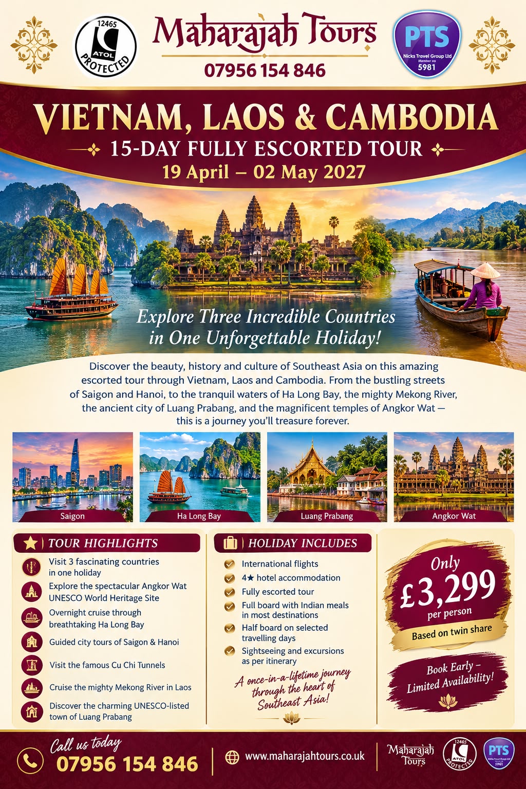 Vietnam, Laos & Cambodia - Image 1