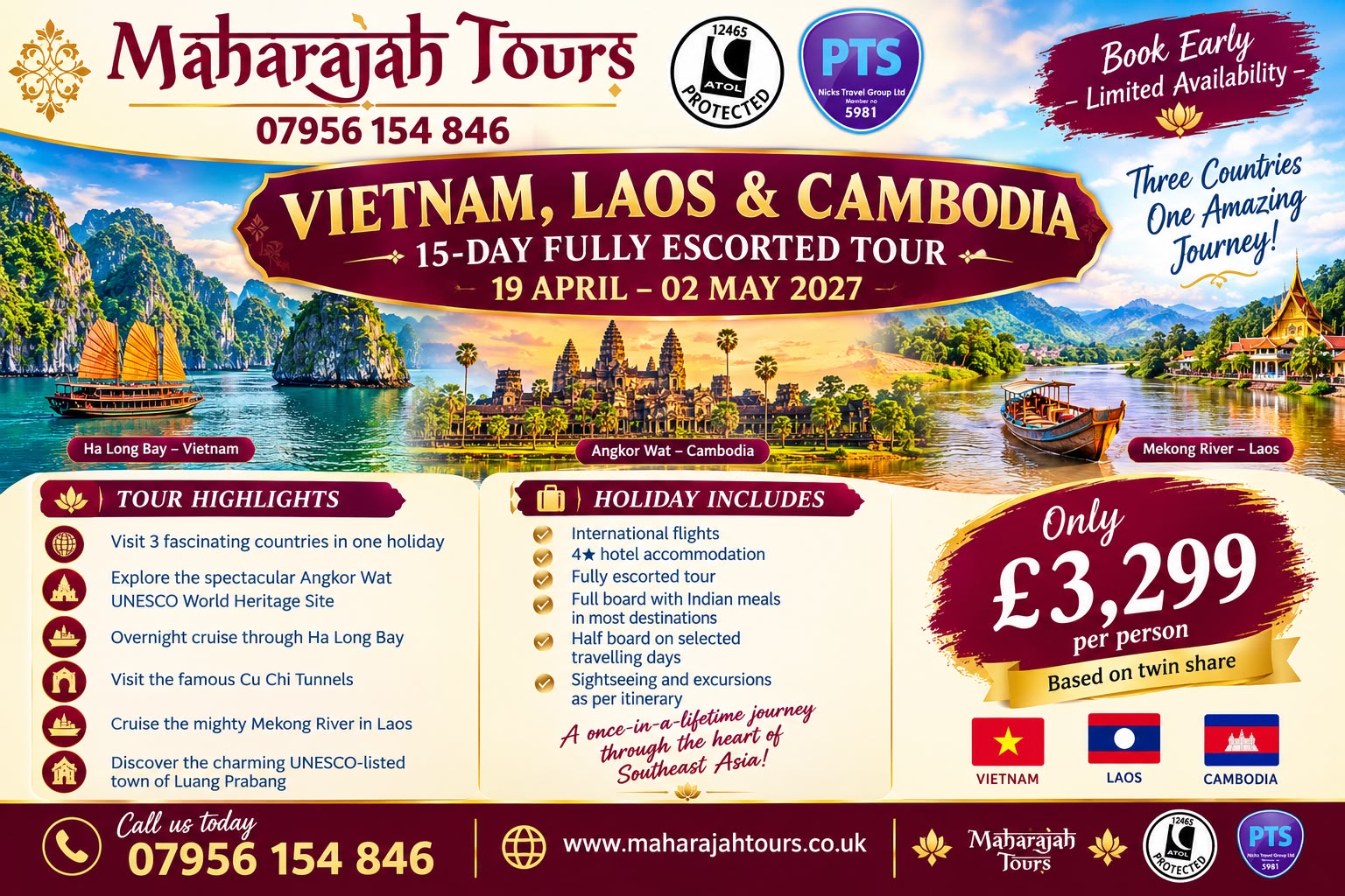 Vietnam, Laos & Cambodia - Image 2